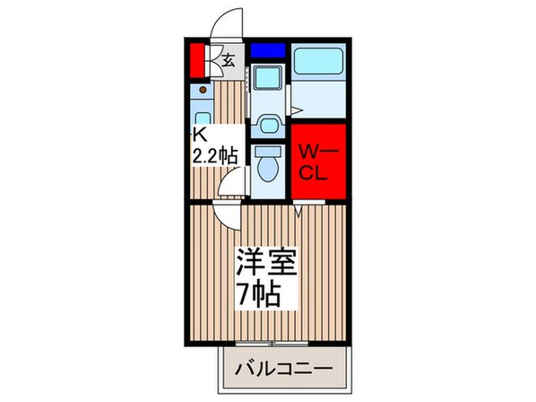 キャメロットの物件間取画像